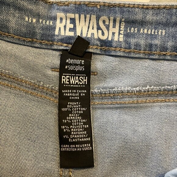 Rewash Denim Maxi Skirt Womens 11/30 Cargo Y2K Long 2000s Style Stretch Cotton - Picture 4 of 9